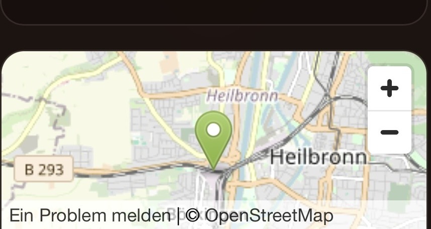 Karte Heilbronn-Böckingen mit Standortmarkierung