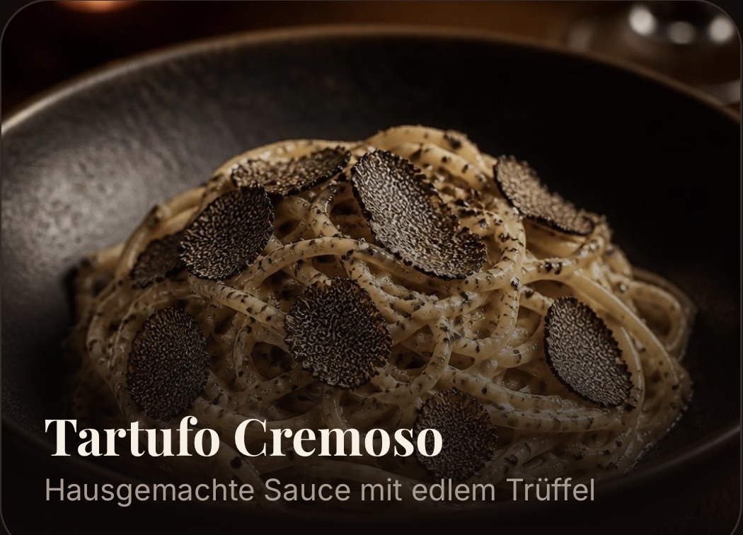 Spaghetti al Tartufo Cremoso